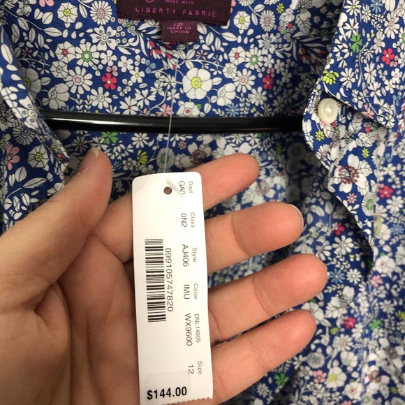 J. Crew blouse -- Sz 12 - Picture 3 of 5